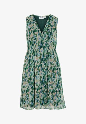 VILA, VIEMMA DRESS - Freizeitkleid - smoke green