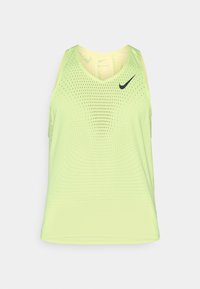 SINGLET - Top - light lemon/twist black