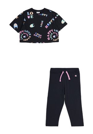 Champion, SET ICONS - Pantaloni sportivi - black