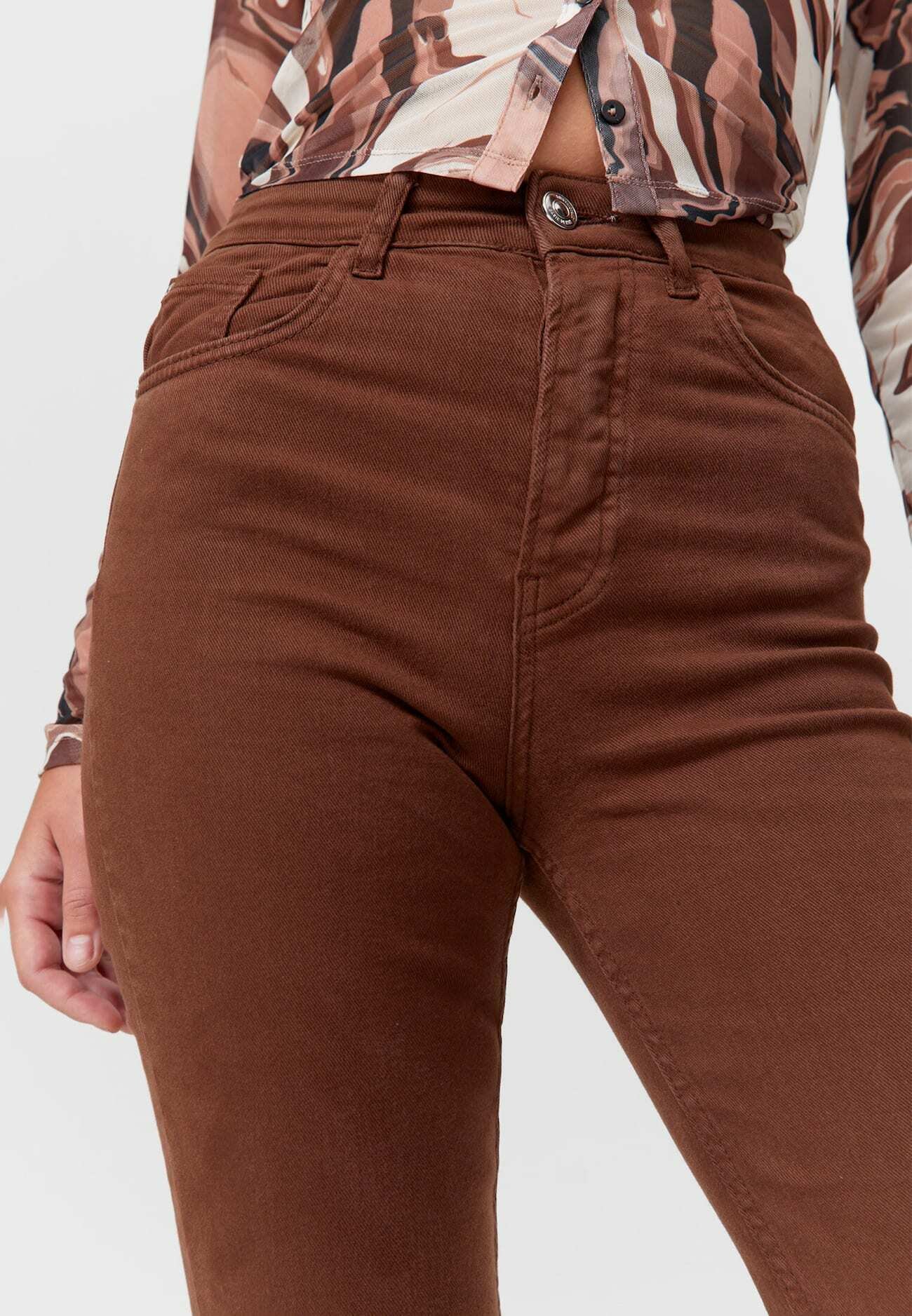 Stradivarius Jeans a zampa - brown/marrone - Zalando.it