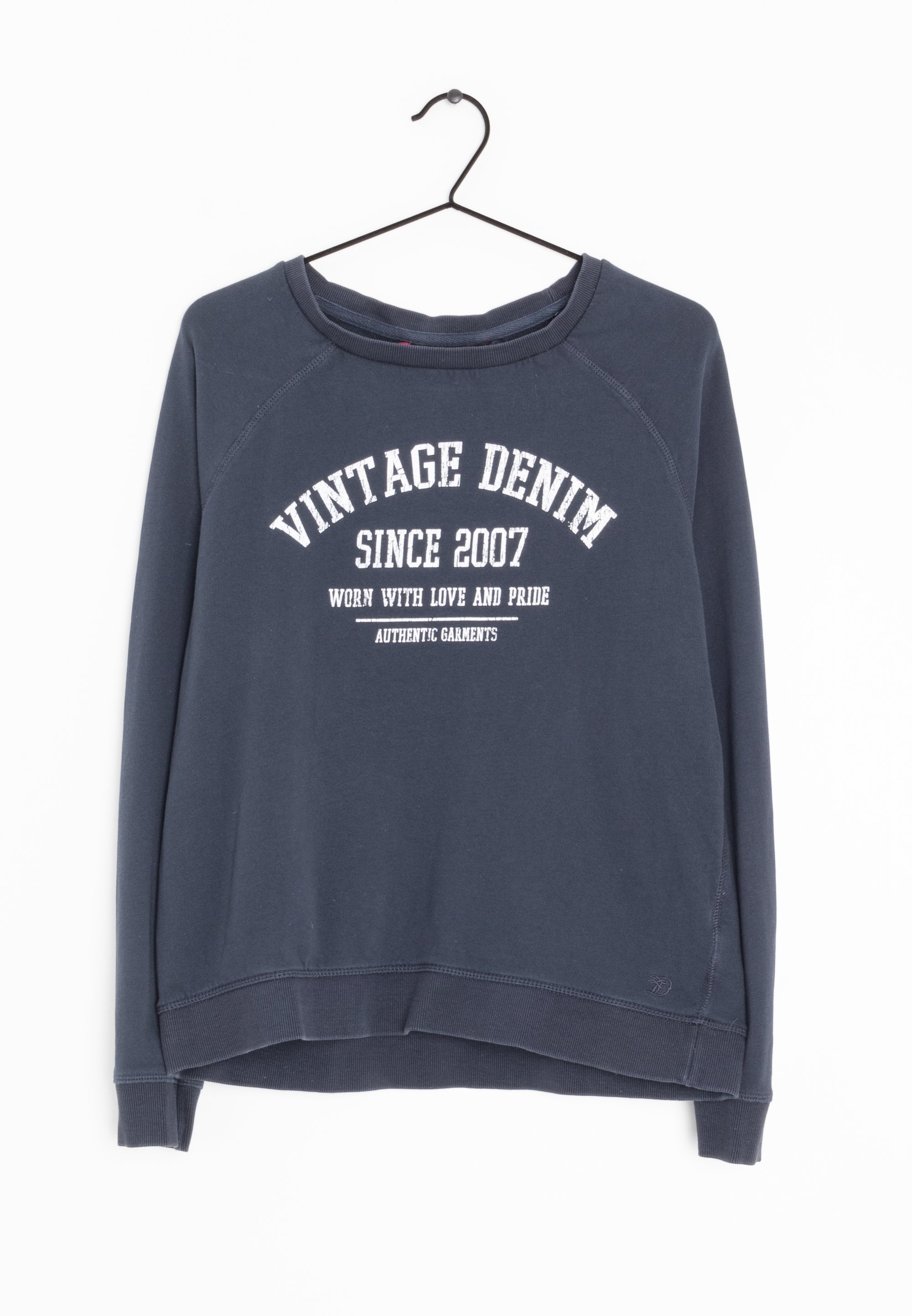 TOM DENIM Sudadera blue/azul - (Segunda mano) - Zalando.es