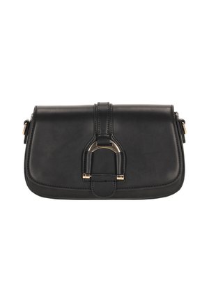 SHOULDER - Axelremsväska - black