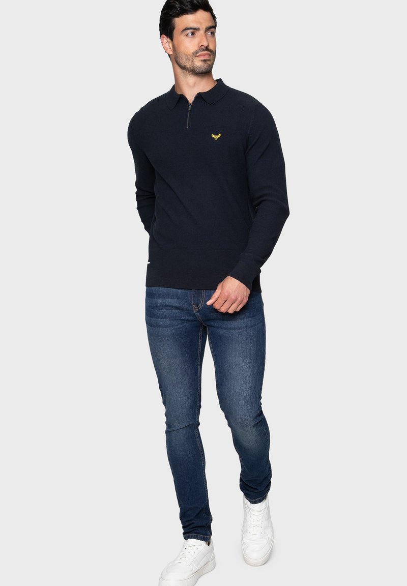 Herren Strickjacken | Threadbare BINTCLIFF Strickpullover navy/dunkelblau - FG04963 Herren Strickjacken | Threadbare BINTCLIFF Strickpullover navy/dunkelblau - FG04963