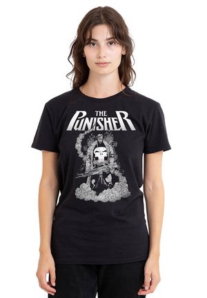Marvel, MARVEL PUNISHER READY TO FIGHT - Print T-shirt - black