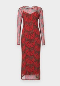 BOW DRESS - Maxikjole - red