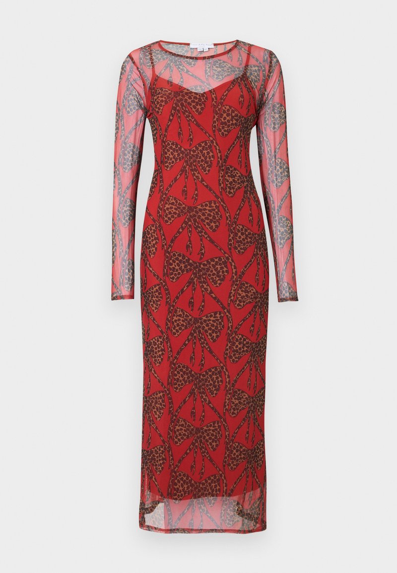 Never Fully Dressed Maxi-jurk rood