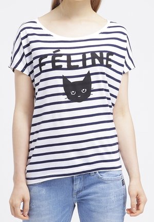 Print T-shirt - white