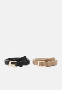 2 PACK - Vyö - black/taupe