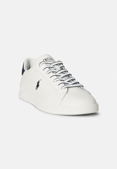 Polo Ralph Lauren HERITAGE COURT II NAPPA LEATHER SNEAKER UNISEX - Sportbačiai - off white/navy