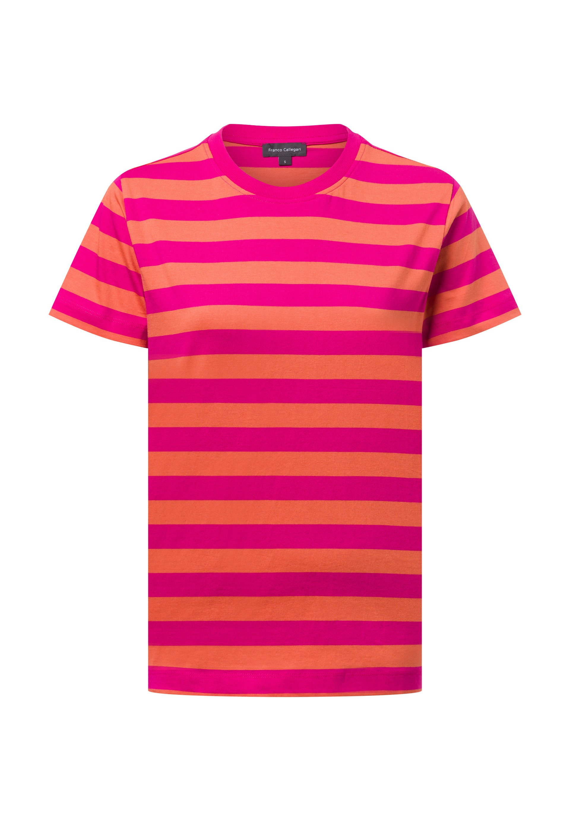 Franco Callegari T-Shirt print pink orange/pink Zalando