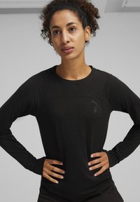 Puma SEASONS - Ilgarankovis viršutinės dalies drabužis - black