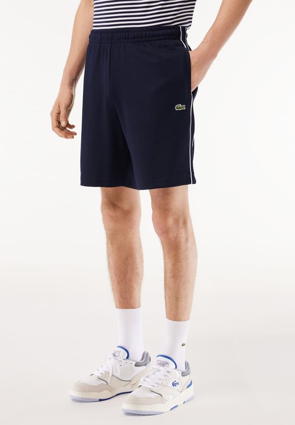 INTERLOCK CONTRAST - Jogginghose - bleu nuit