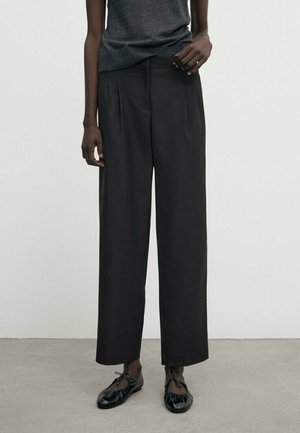 Trousers - black