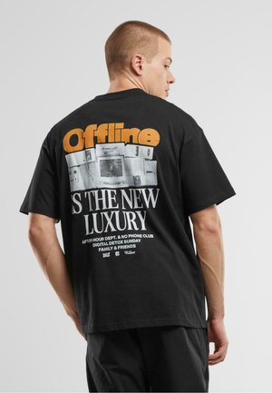 OFFLINE LUXURY - Print T-shirt - black