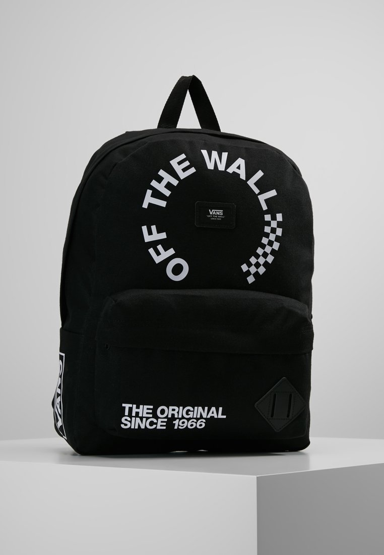 vans old skool black and white backpack