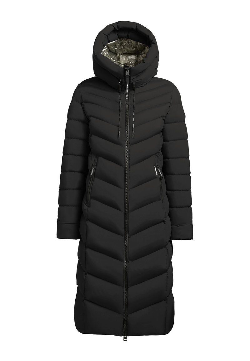 khujo Wintermantel zwart