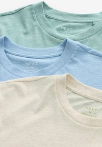 Next STAG 3 PACK REGULAR FIT - T-shirts print - blue green ecru