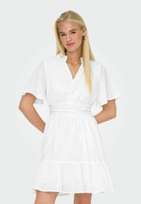 ONLY ONLRARKEL  - Dnevna haljina - bright white