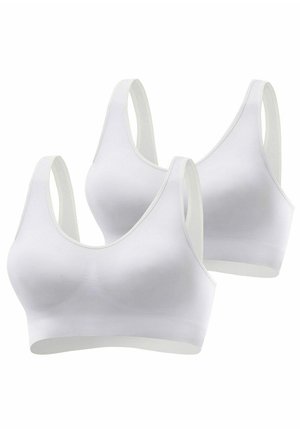 LASCANA, 2 PACK - Bustier - weiß  weiß