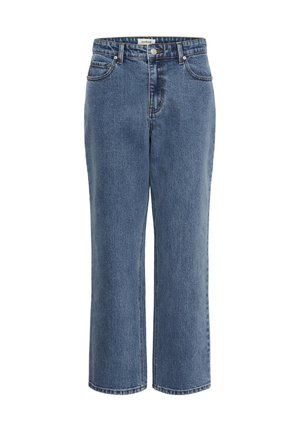 Soaked in Luxury, SLTAMBORA JEANS - Jean droit - medium blue denim