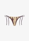 WITH BOWS TIE-DYE - BIKINI BOTTOMS - Bas de bikini - yellow