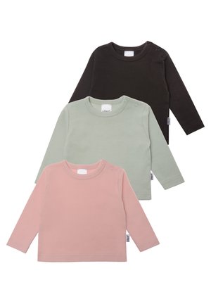 3 PACK - Long sleeved top - mehrfarbig