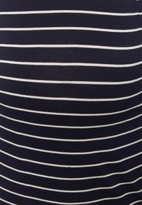 Envie de Fraise CINDY - Saia lápis - navy blue/off white stripes
