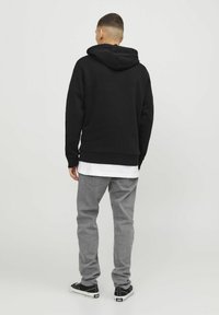 Jack & Jones JJEJEFF CORP HOOD - Sweat à capuche - black
