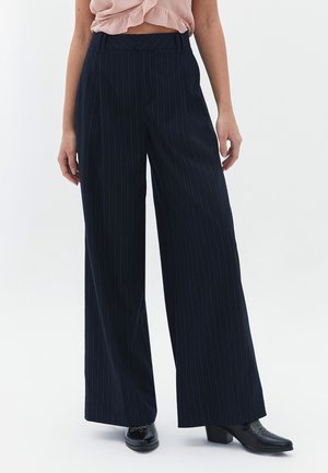 OXXO MIT BEIN DETAILS - Broek - navy blazer