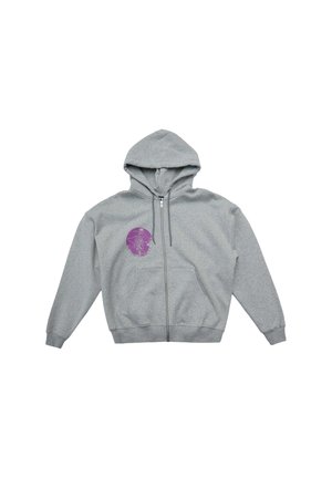 Felpa con zip - grey