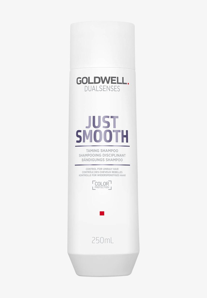 Goldwell Dualsenses Just Smooth bändigendes Shampoo Flasche, 250 ml, zur Kontrolle von widerspenstigem Haar mit Farbschutz.