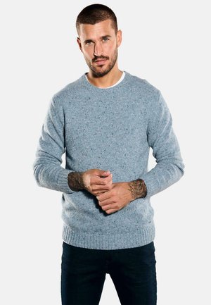 Strickpullover - hellblau