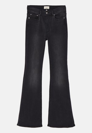 BRIDGET HIGH RISE INSTASCULPT - Bootcut jeans - soft black ultimate