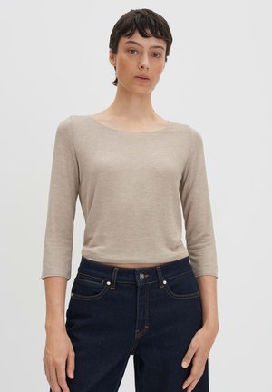 SLIM FIT - T-shirt basique - brown sugar