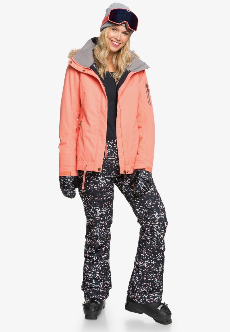 Damen Sportbekleidung | Roxy NADIA PRINTED Schneehose true black izi/anthrazit - GW01347 Damen Sportbekleidung | Roxy NADIA PRINTED Schneehose true black izi/anthrazit - GW01347