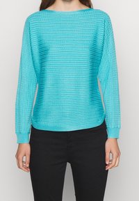 Lauren Ralph Lauren Stickad tröja - blue