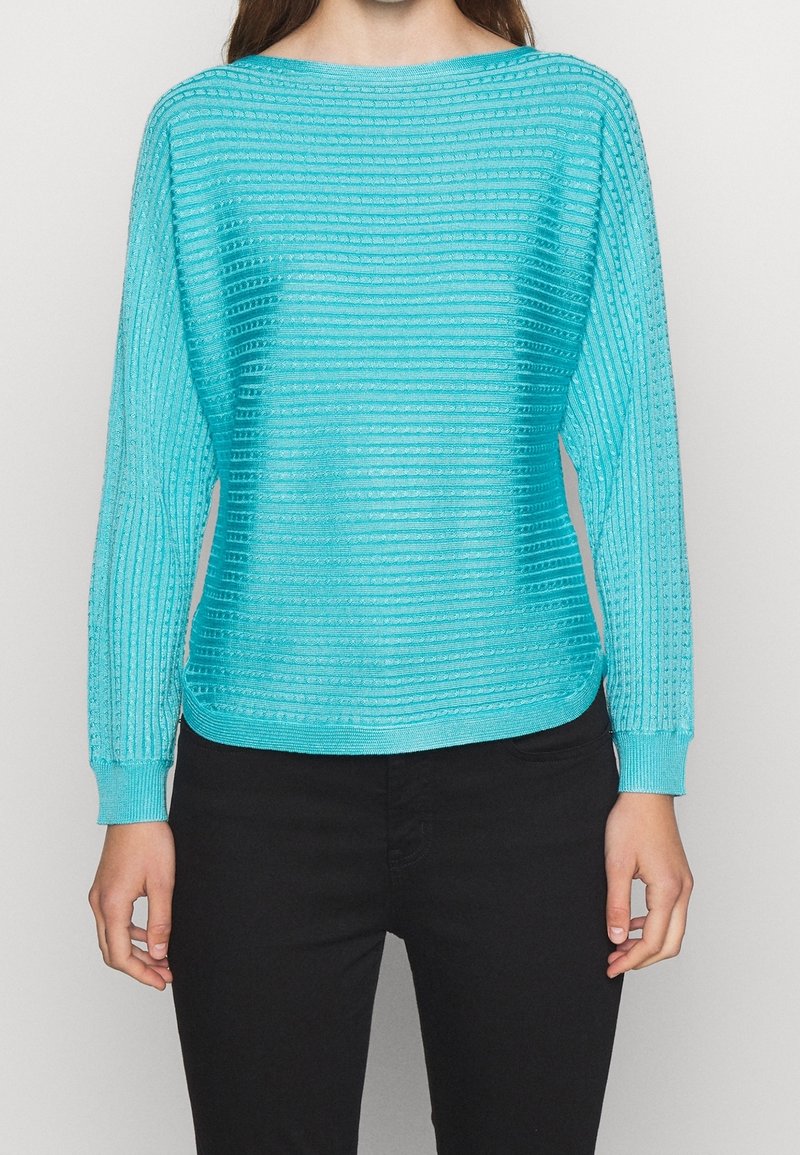 Lauren Ralph Lauren Stickad tröja - blue