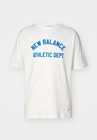 New Balance SPORTSWEAR GREATEST HITS RINGER - Camiseta estampada - sea salt