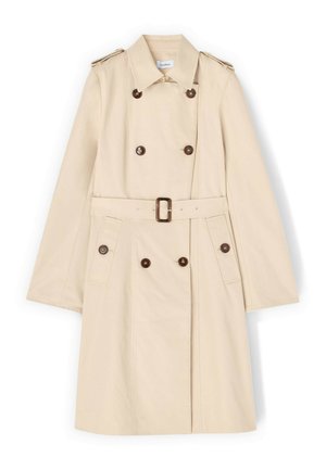 Motivi, TRENCH CINTURATO DOPPIOPETTO - Gabardina - beige