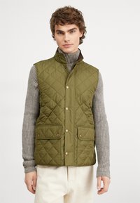Barbour NEW LOWERDALE QUILTED GILET - Waistcoat - dark moss