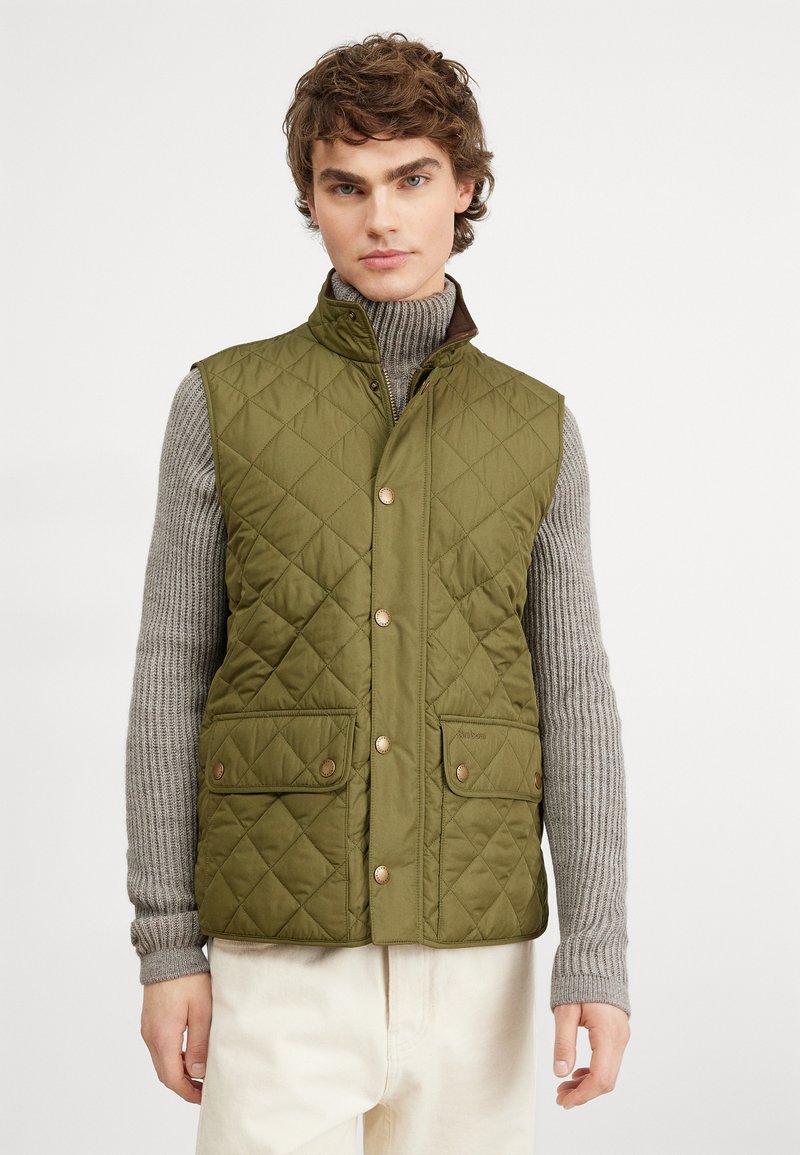 Barbour NEW LOWERDALE QUILTED GILET - Waistcoat - dark moss