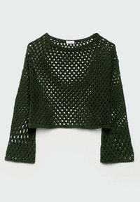 Stradivarius Stickad tröja - green