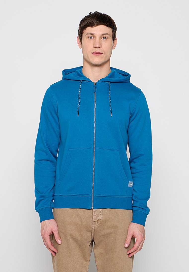 INDICODE JEANS Sweater met rits donkerblauw INDICODE JEANS Sweater met rits donkerblauw