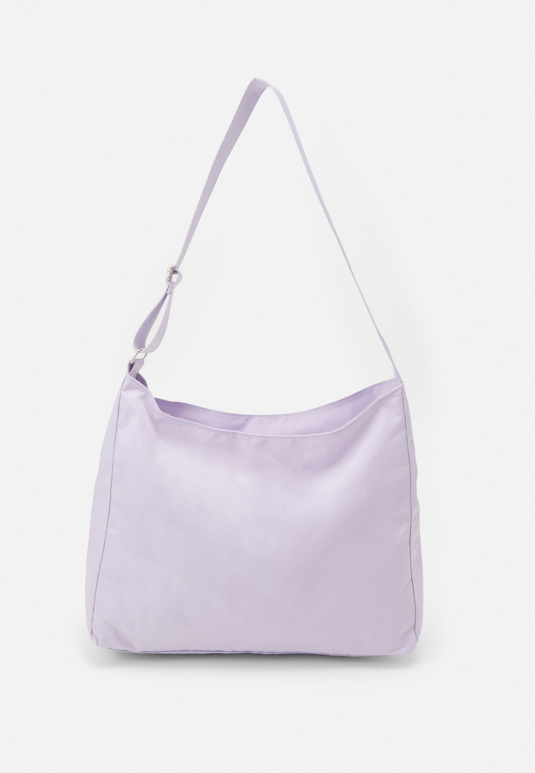 light purple handbag