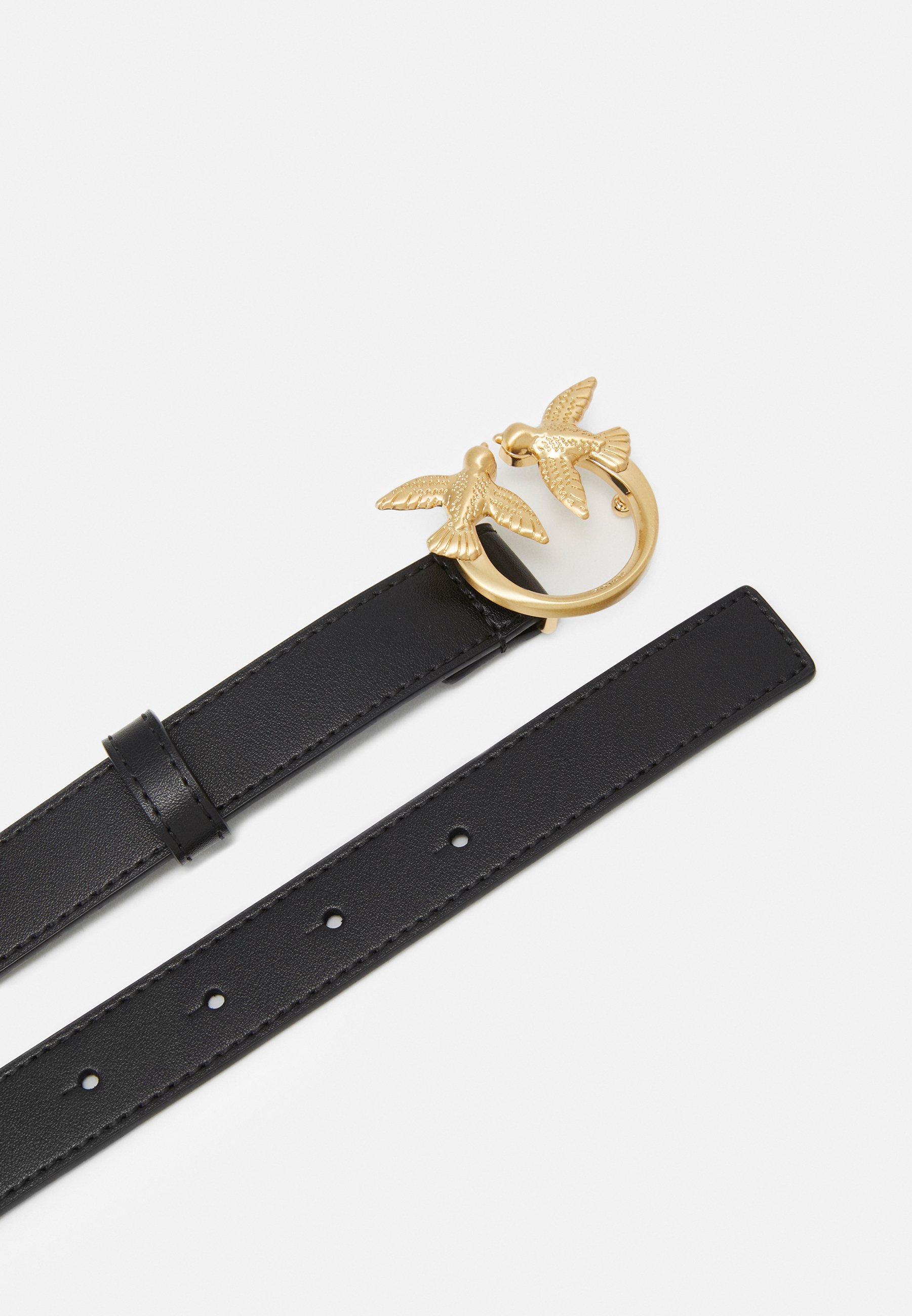 Pinko LOVE BERRY SMALL SIMPLY BELT - Cintura - black/nero - Zalando