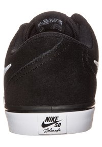 Nike SB CHECK SOLARSOFT - Zapatillas - black/white