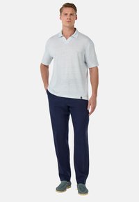 Boggi Milano Chino stiliaus kelnės - navy blue
