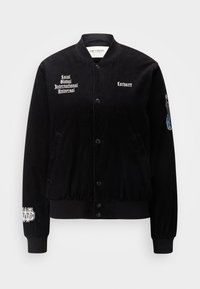 Carhartt WIP LETTERMAN JACKET - Bombertakki - black/wax