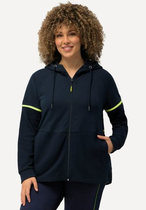 Ulla Popken Felpa Donna Tuta Con Perle Di Caviale Glow - Colletto Alto E Spacchi Laterali - 4