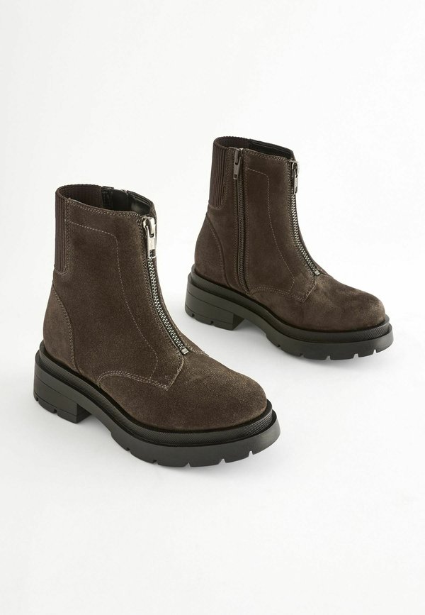 ZIP FRONT CHUNKY – REGULAR FIT – Stiefelette